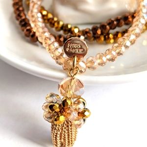 Marlyn Schiff's Bead Stretch Charm Bracelet